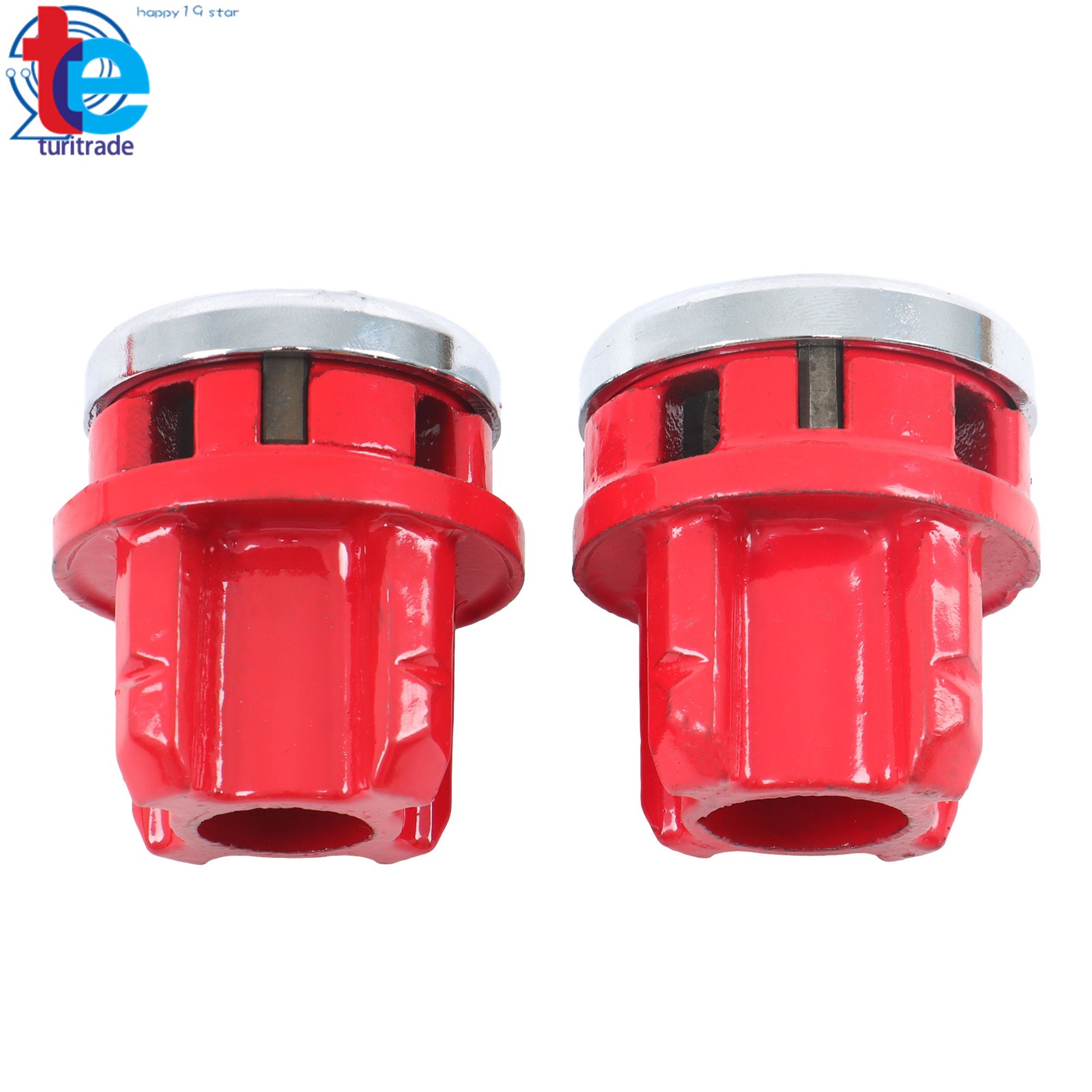 Pipe Threader 1/2" 3/4" 1" NPT Pipe Threading Tool Manual Ratchet With 3 Dies