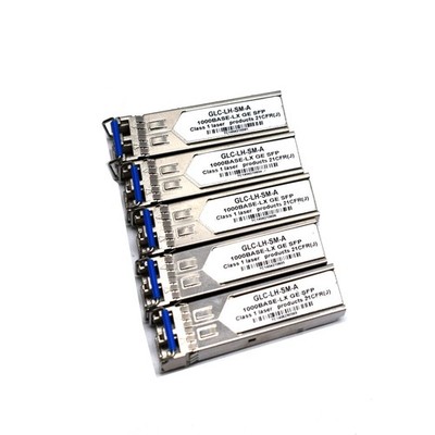 (Lot of 5) GLC-LH-SM-A Optical Transceiver Modules Cisco Compatible 1310nm