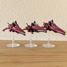 Warhammer 40k Aeldari - Painted Windrider Jetbikes - Item 449-16 Magnetized