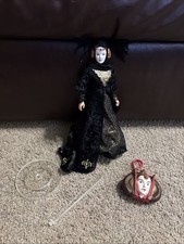 Hasbro 1999 Star Wars Episode 1 Queen Amidala Black Travel Gown & Coin Purse