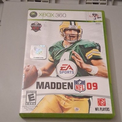 EA Sports Madden NFL 09 Xbox 360 Sports 2008 ESPN Dolby Digital Manual Case