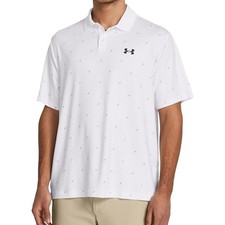 Under Armour Golf Men's Match Play Graphic Print Polo Shirt - Moisture Wicking
