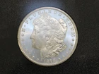 1878-CC $1 MORGAN SILVER ONE DOLLAR GEM BU BOX & PAPERS INCLUDED