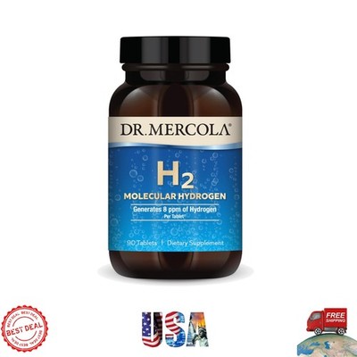 GMO-Free H2 Molecular Hydrogen Supplement for Aging & Brain Health - 90 Tablets