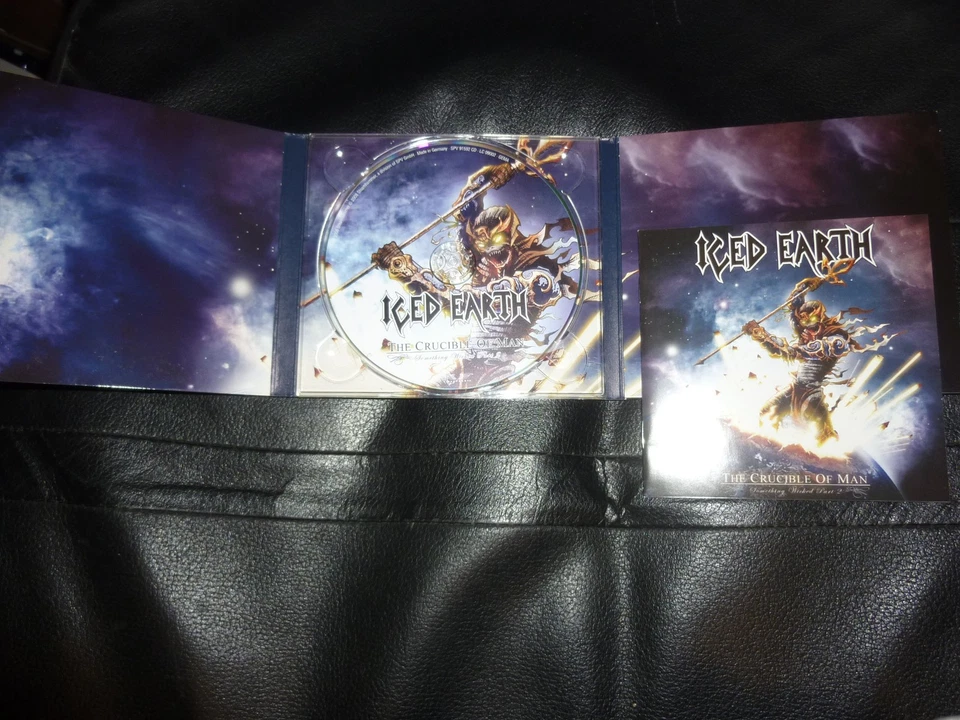 ICED EARTH - Crucible of Man Demons and Wizards Blind Guardian Digipak - Bild 2 von 3