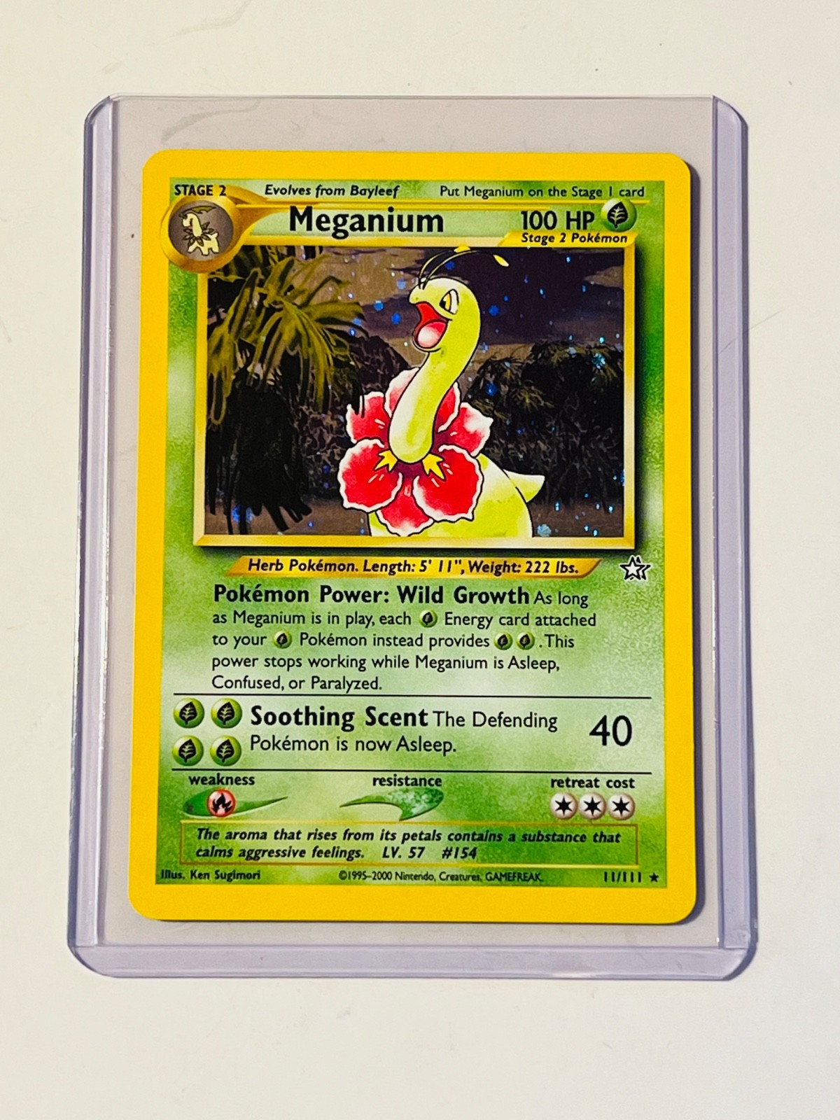 Meganium 2000 Neo Genesis #11/111 Holo Price Guide - Sports Card