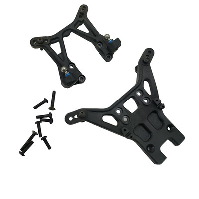 Team Associated B5M Front and rear shock towers, hardware, shock mounts
