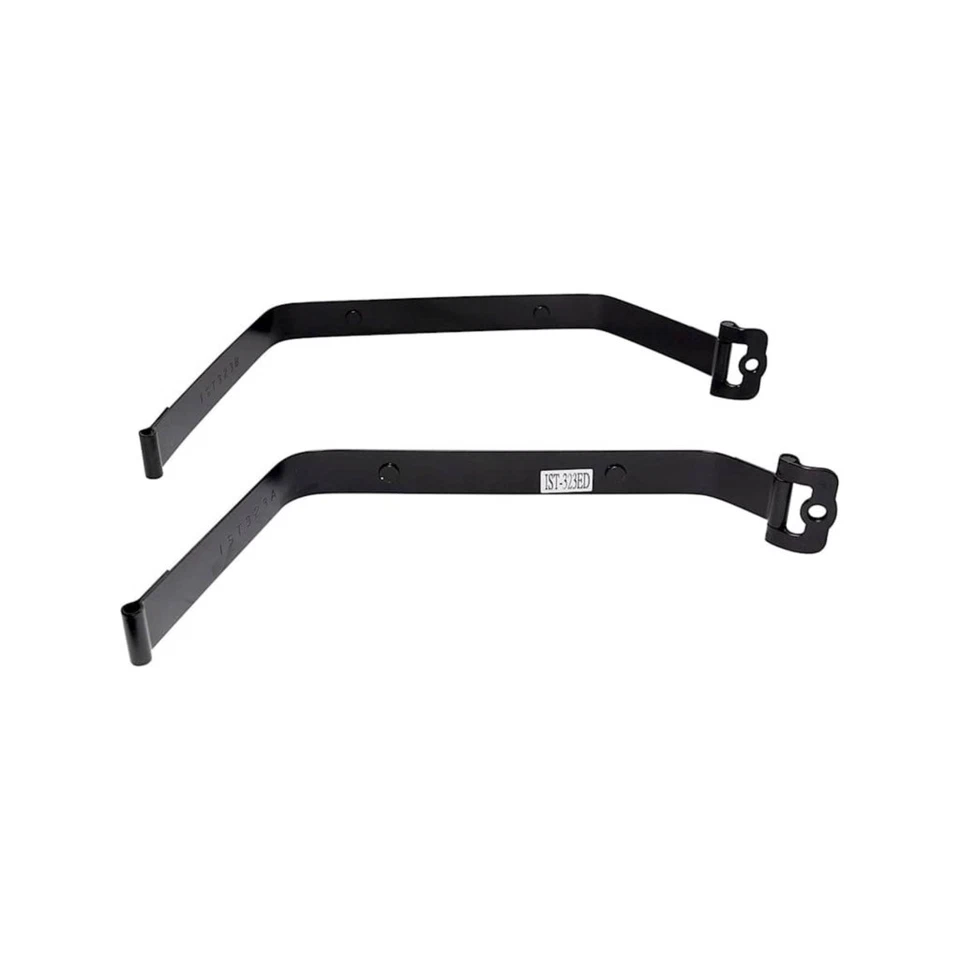 For Freightliner FL50/FL60/FL112 2000-2004 Fuel Tank Straps | Steel Black Color Foto 2 de 4