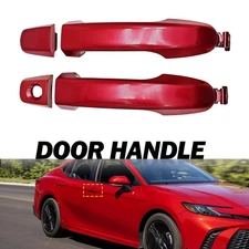 2PCS Exterior Door Handle for Toyota 2012 13-2017 Camry Front Left Right Red EOA