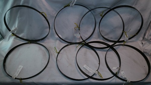 16x Starrett Flexback Band Saw Blade blades Teeth 4 Length 8' 8 1/2" Used