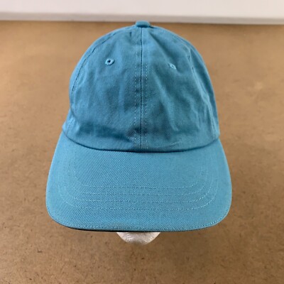 Faded Glory Women's One Size Blue Canvas Adjustale Strap Back Hat