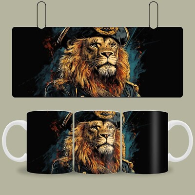 Kaffeetasse Neonlicht Wolf Tasse Kaffeebecher Geschenk Keramik