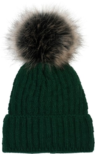 Unisex Strick Schal und Mütze Set Flecht Muster Thermo-Fleece Innenfutter Winter - Bild 43 von 81