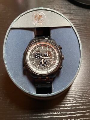 CITIZEN Brycen Eco-Drive Watch Perpetual Calendar Wristwatch - Ref. BL5405-59E