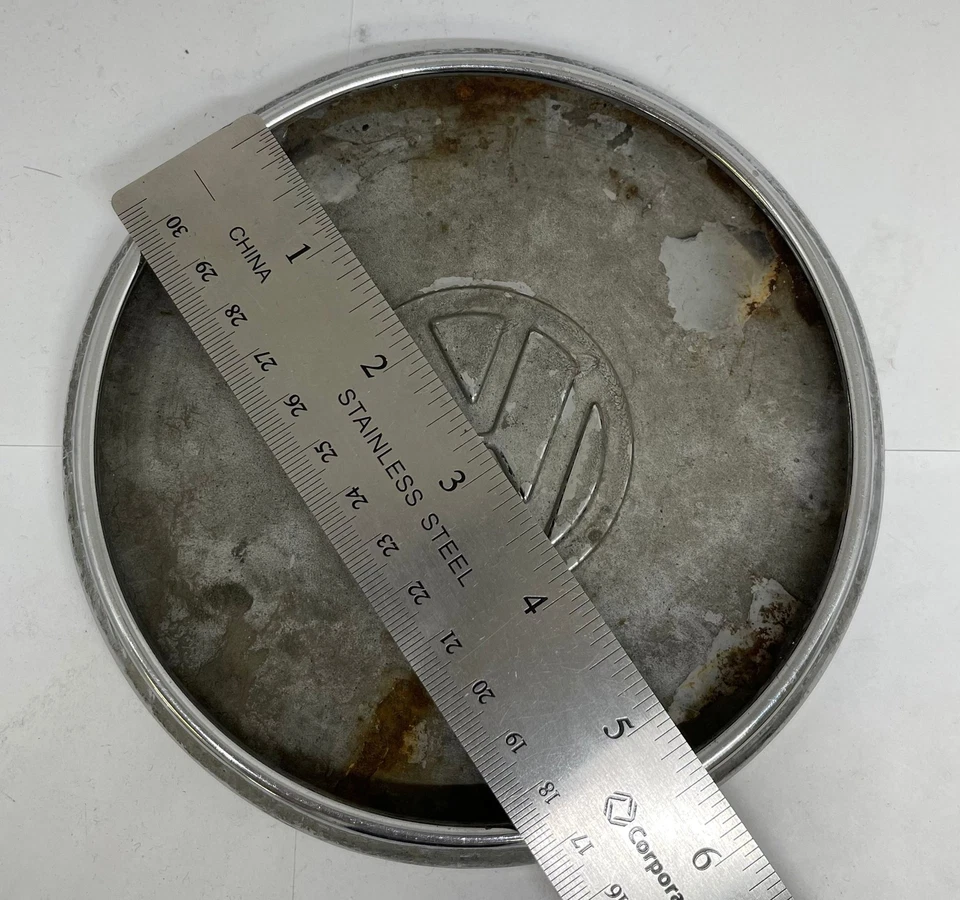 Volkswagen 1974-1984 Jetta Dasher Rabbit Scirocco Chrome Center Cap - Image 3 of 3