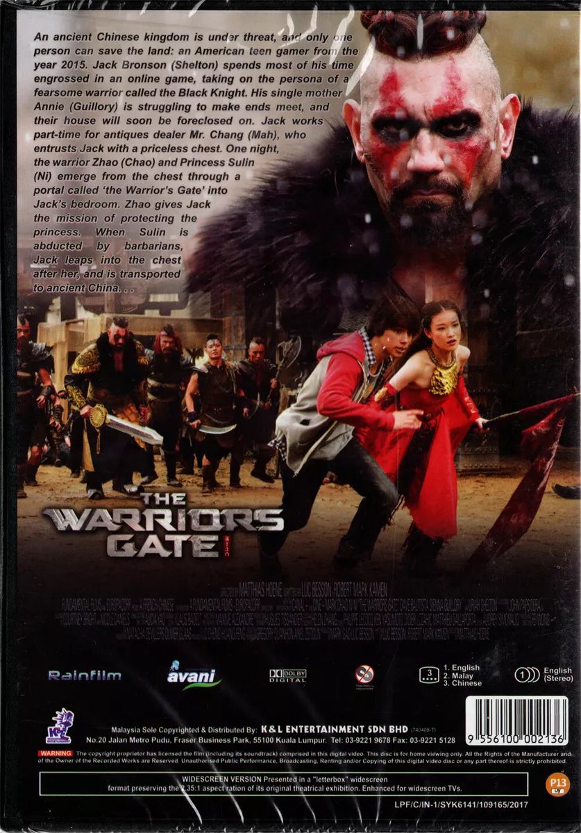 DVD English Live Action Movie THE WARRIORS GATE English Dubbed Region All