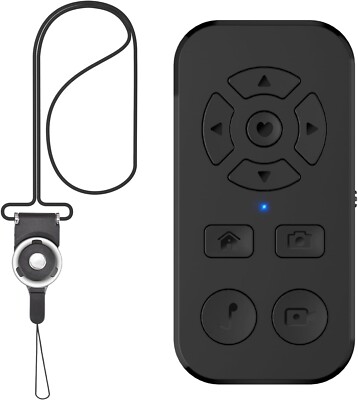 Zttopo TikTok Scrolling Remote Control for iPhone and Android Smartphone, Blueto