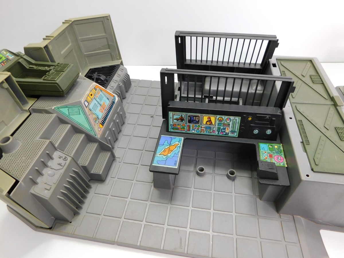 Vintage 1983 GI Joe Headquarters Command Center Incomplete ARAH