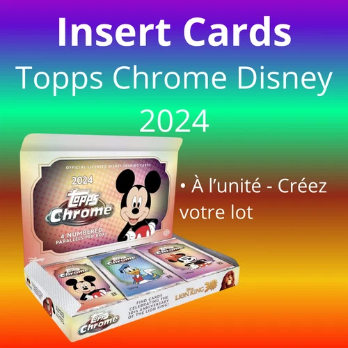 2024 Topps Chrome Disney - Insert Cards