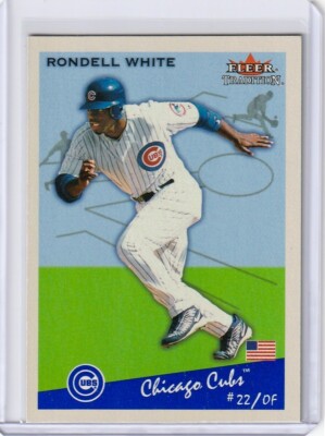 2002 Fleer Tradition Update Glossy /200 Rondell White #434