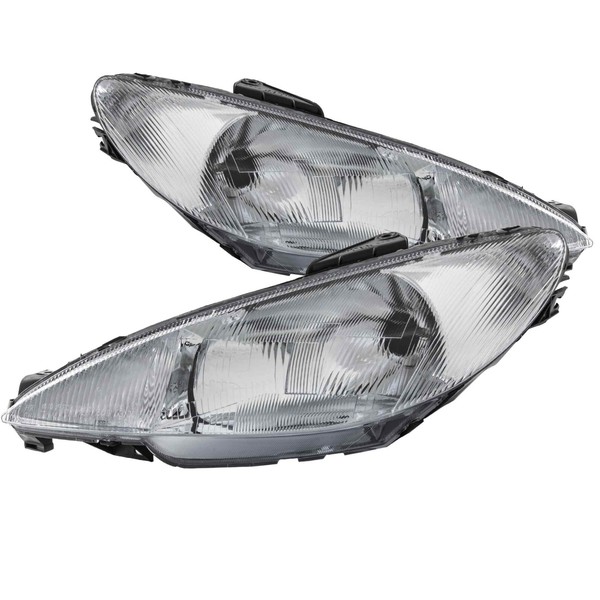 Halogen Scheinwerfer Set FüR Peugeot 206 SchräGheck 2A/C 1.4I 1.1I 2E/K 1.4 1.6-image