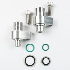 LS Swap AC Compressor adapter fittings for Denso 10S17F & 10S20F