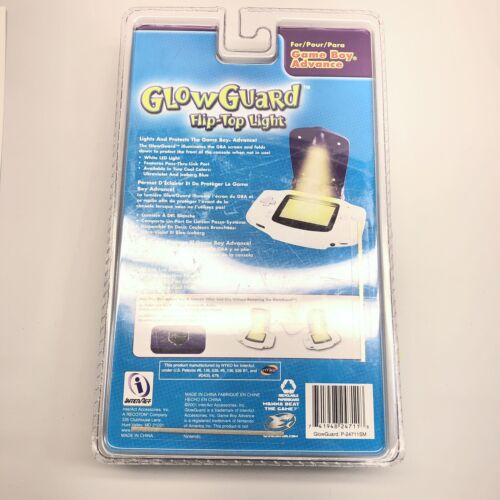 InterAct Glowguard Flip-Top Light Game Boy Advance Purple P-24711SM NEW - Picture 4 of 5