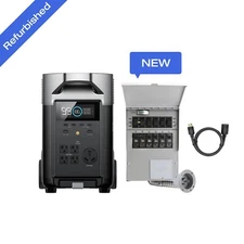 EcoFlow 3600Wh DELTA Pro Power Station 120V Home Backup Certified Refurbished