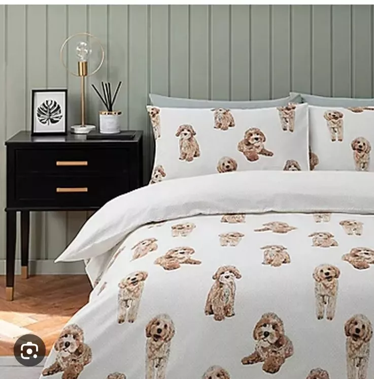 Cockapoo duvet set top