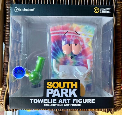 2024 SDCC: South Park Stoned TOWELIE with Bong 8  Psychedelic Edition ONLY 500 !