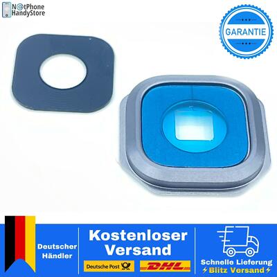 2x Ersatz Für Samsung Galaxy A3 A310 Kamera Linse Ring Kameraglas Rahmen Schwarz