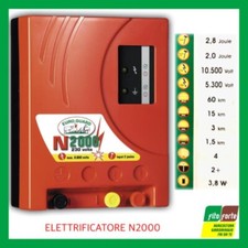 ELETTRIFICATORE N2000 EUROGUARD RECINZIONE ANIMALI BOVINI CAVALLI MAIALI PECORE