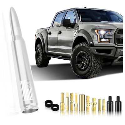 antena de bala para camioneta auto carro Con adaptador Universal Antenas balas