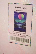 Diamond Art Club DIY Square Kit AURORA FALLS MOON WATERFALL Deborah Malcolm NEW