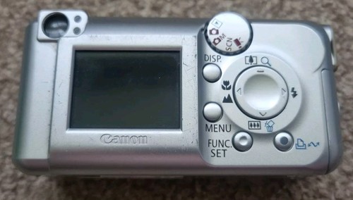 Canon Digital Camera PowerShot A410 3.2MP Silver - E18 Lens Fault - Picture 3 of 6