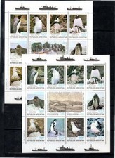 ARGENTINA MNH 1980 MS1687  ARGENTNA IN SOUTH ORKNEYS &amp; MALVINAS (2 SHEETS)