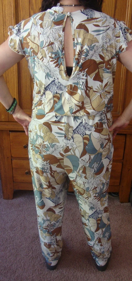 Nikki Poulos 1x Mono Bolsillos Safari Extremadamente Fácil de Entrar y Salir Foto 3 de 3