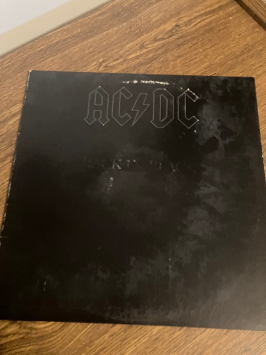 Vintage Vinyl Record - AC/DC - Back in Black | eBay