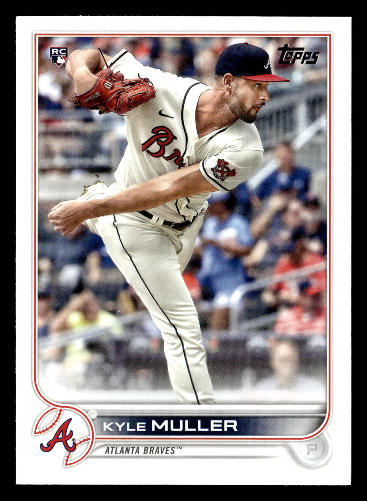 Kyle Muller 2022 Topps #30b Atlanta Braves ROOKIE Buy10get5FREE