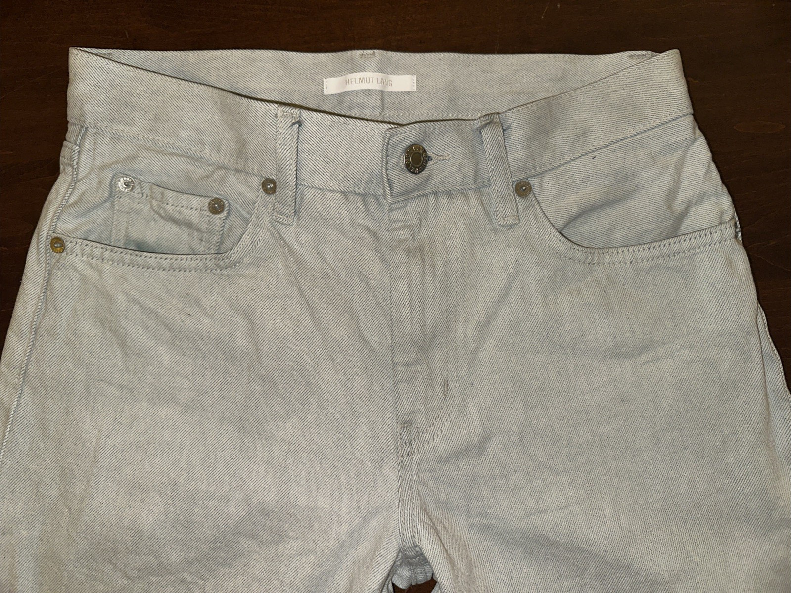 Helmut Lang × Uniqlo Classic Cut Jeans Size Men's US 29 Color Vintage Off White