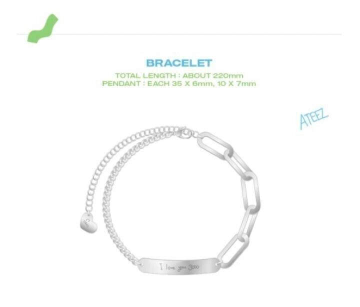 ATEEZ San Bracelet OUR STORY HAPPY BIRTHDAY HBD MD 2022 ATEEZ San Bracelet OUR STORY HAPPY BIRTHDAY HBD MD 2022