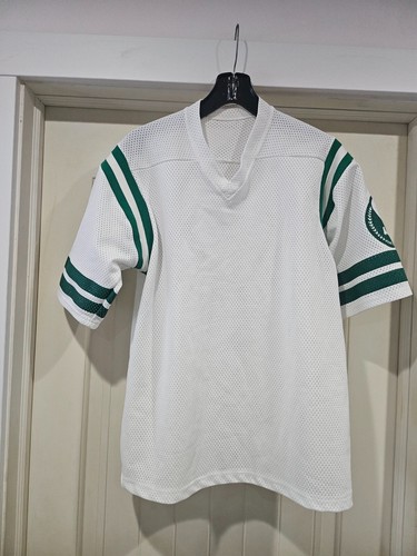 VTG Debroni 1980-4 CFL Saskatchewan Roughriders white jersey (tags missing/sz M) - Picture 2 of 5