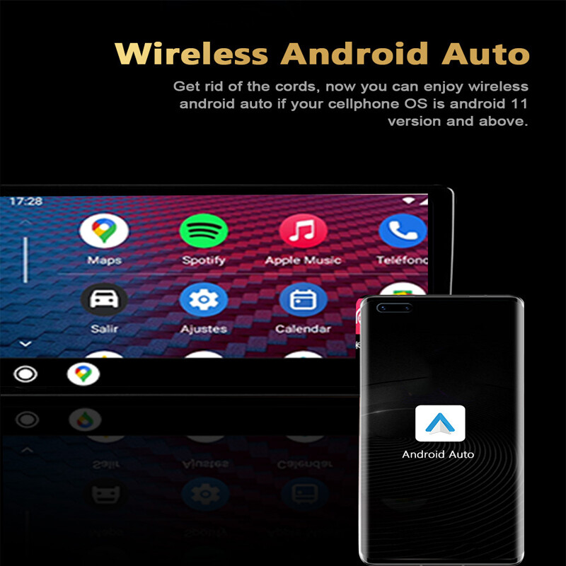 Boîte à dongle adaptateur CarPlay sans fil pour Android/iOS voiture