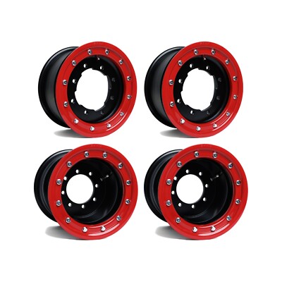 YFZ 450 450R Front Rear Wheels Beadlock 10x5 9x8 Alba Racing OEM