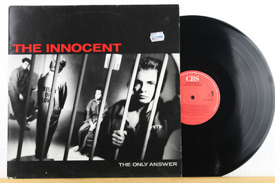 12'' LP - THE INNOCENT - The Only Answer - OIS (Texte/Lyrics) - CBS 1989