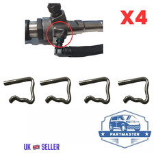 INJECTOR LEAK OFF PIPE CLIPS FOR FORD TRANSIT RANGER TRANSIT  CUSTOM TOURNEO