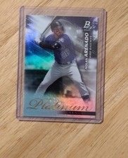 2018 Bowman Platinum #PP-20 Nolan Arenado Platinum Presence