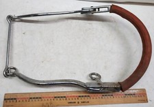 Vintage Rubber Covered Chain Noseband Hackamore - 724242