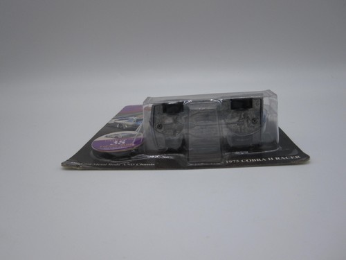 Vtg Johnny Lightning Silver 1975 Cobra II Racer Mustang Classics #19 - NEW MOC - Picture 8 of 12