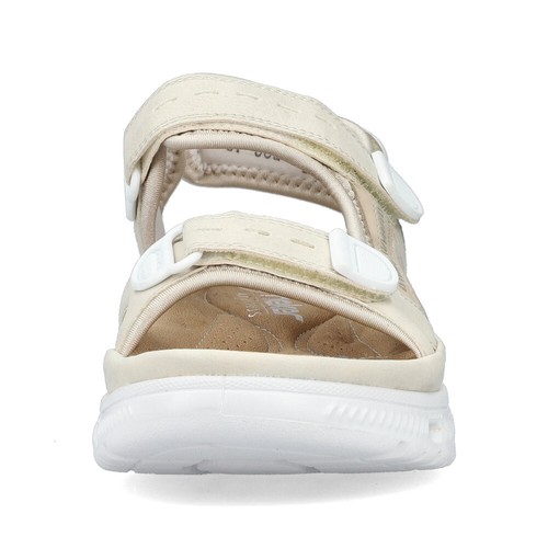 Rieker Women's Sandal Beige 64074 - Picture 6 of 13